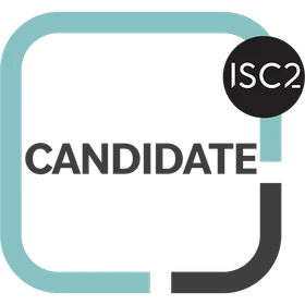 ISC2 Candidate issued badge.