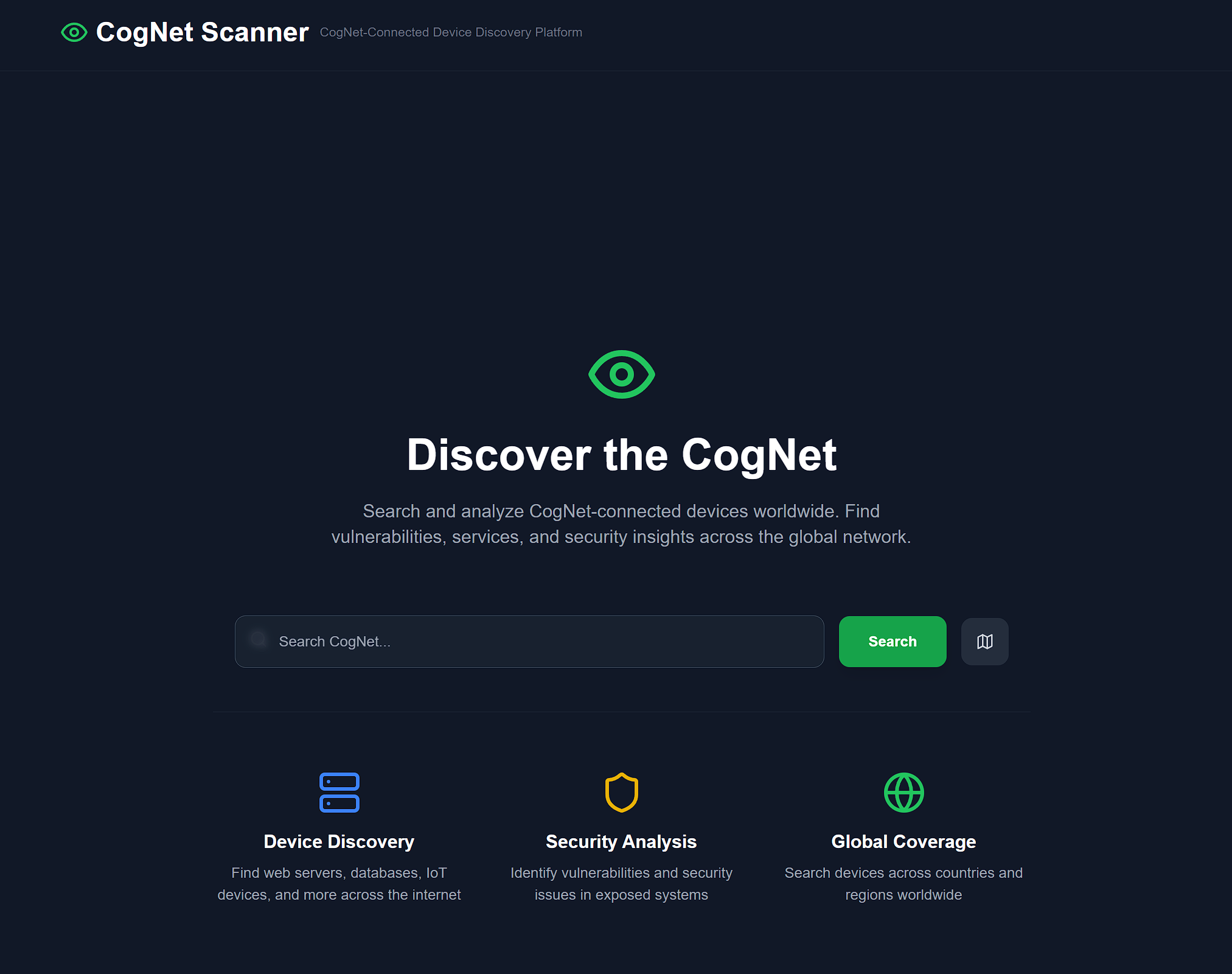 CogNet Scanner