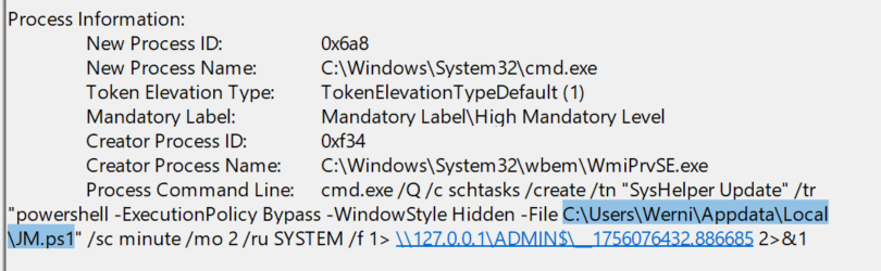 Path and File of Script