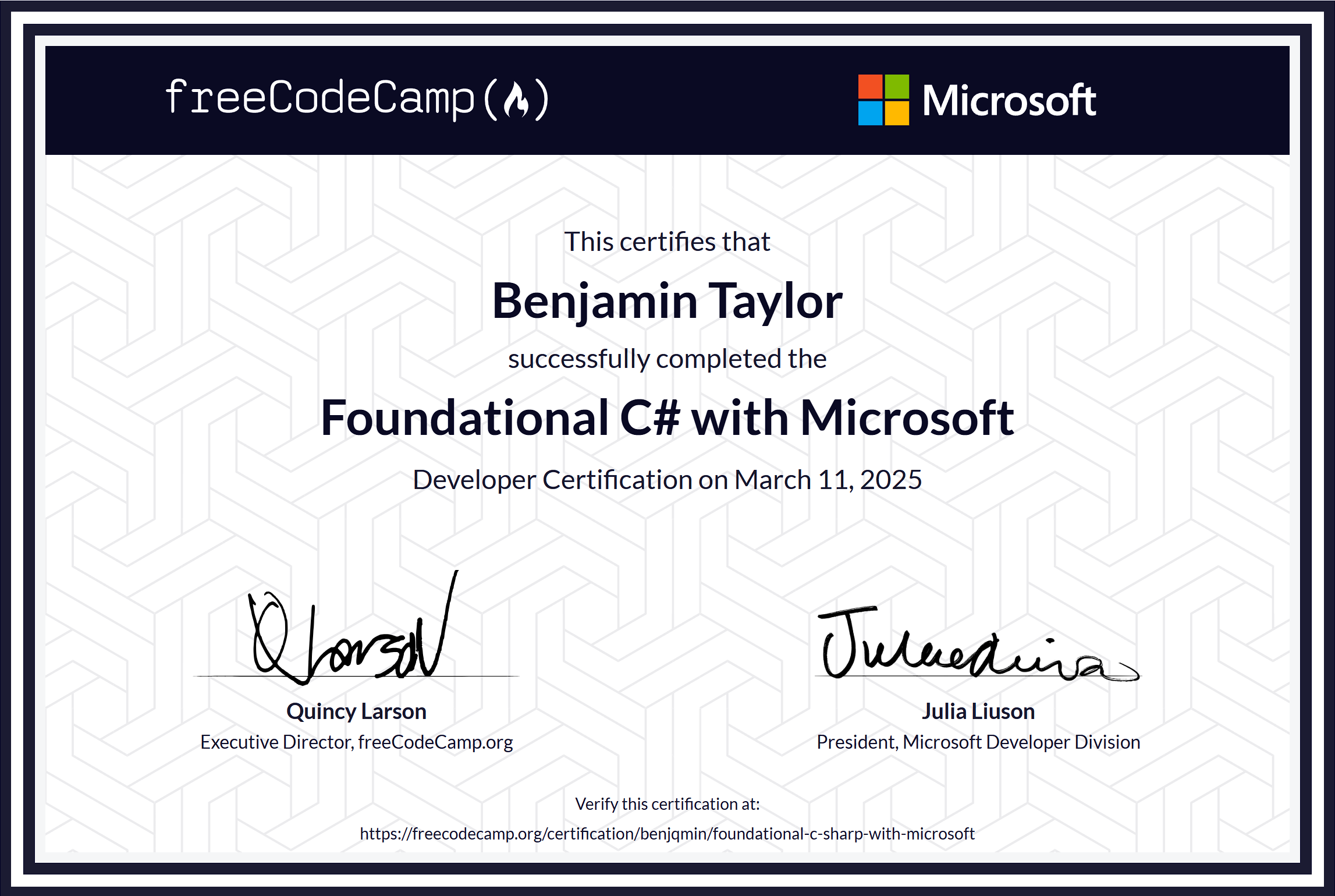 Foundational C# With Microsoft