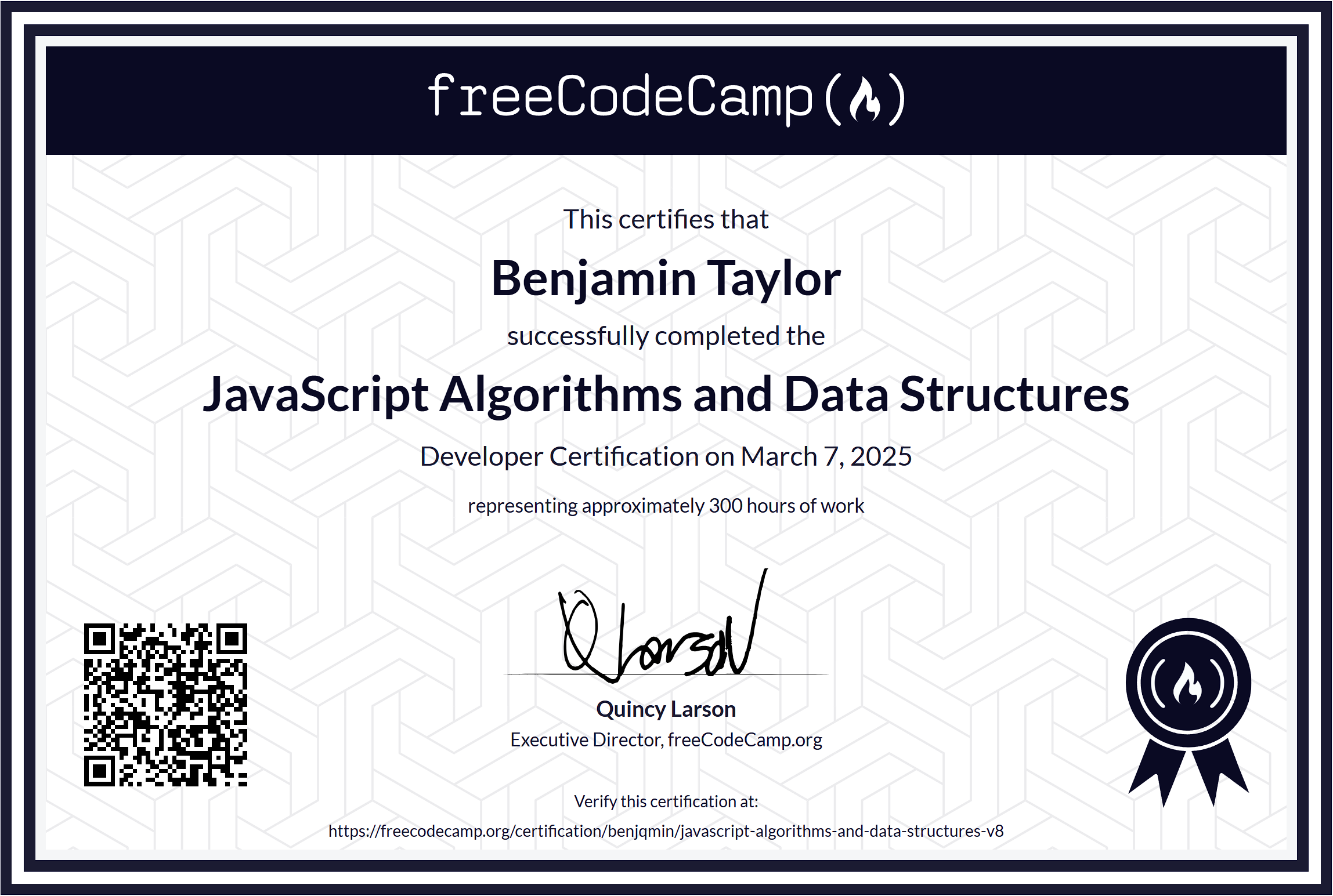 Javascript Algorithms & Data Structures