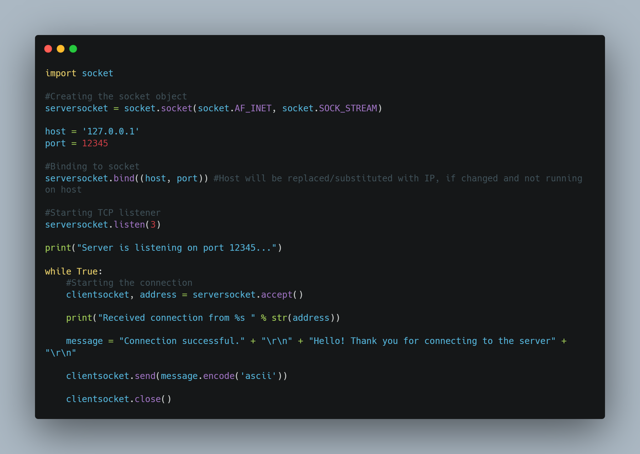 Socket Programming