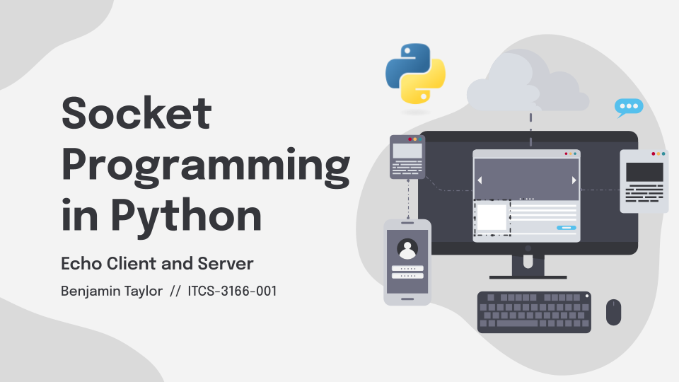 Socket Programming in Python - Echo Client & Server